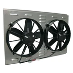 Z40082 Dual High Cfm 12" Electric Fan & Shroud - 17 3/8 X 25 3/4. Fixed Price $534.79.