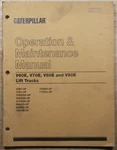 Caterpillar V60E V70E V90E Forklift Operation & Maintenance Manual. Fixed Price $89.99.