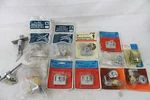 New Nos Window Showcase Glass Lock Lot Keyed Guard Yale Utility Double Bitted. Fixed Price $34.99.