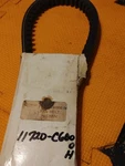 Nissan Forklift 11720-C600H Fan Belt. Fixed Price $30.00.