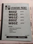 Hyster Literature Packet B60Z W60Z W65Z B80Z W80Z Industrial Lift Truck 2001. Fixed Price $61.42.