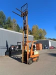 Toyota 2FBCA25 Type Electric Forklift W Charger Capacity 4520 Lbs Height 185". Fixed Price $9900.00.