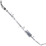 Epa-approved Catalytic Muffler Exhaust Kit Fits: 2000-2004 Toyota Tundra 3.4L. Fixed Price $521.81.