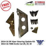 Steering Post Mounting Bracket Upgrade Kit 2014-16 Sr Viper, Cat 7000 Zr Xf. Fixed Price $69.95.