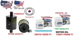67502-U2230-71 15601-76008-71 32670-12620-71 Toyota Forklift Filter Kit Oil. Fixed Price $27.50.