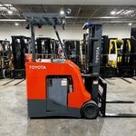 2020 Toyota 8BNCU20 4000LB Used Forklift Triple Mast Sideshift 5002 Hours. Fixed Price $12950.00.