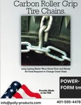 Power-form Tm Forklift Tire Chain Size 700X12, 4 Link Carbon Sets Made Usa. Fixed Price $379.00.