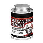Chemical Vulcanizing Cement 8.5 Fl.oz, All Purpose Tire Repair Glue, Fast Dry.... Fixed Price $21.07.