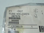 New Crown Integrity Tube Weldmen 087579 Forklift Part. Fixed Price $13.95.