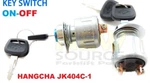 Golf Cart, Ev, Racing JK404C Pin On- Off Contact Key Switch Hyster 66011238. Fixed Price $11.90.
