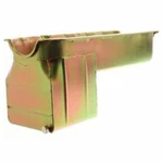 Milodon 31080 Oil Pan Steel Gold Iridite 6 Qt. For Sb Chevy Lh Dipstick Pickup. Fixed Price $380.91.