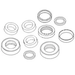 144-63-05080 Tilt Cylinder Seal Kit Fits Komatsu D60-D83P-1. Fixed Price $163.27.