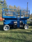 2015 Genie GS-4390 4X4 Dual Fuel Scissor Rough Terrain Man Lift. Fixed Price $11500.00.
