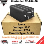 36V 275A Dc Controller 62-204-00 For Curtis Taylor Dunn Utility Personnel Carts. Fixed Price $189.00.