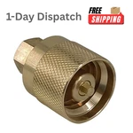 RE7141F Forklift Propane Tank Connector Female Fitting Adapter. Fixed Price $24.56.