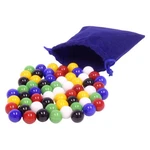 60 Marbles For Chinese Checkers 5/8" 16MM Diameter By Amishtoybox.com. Fixed Price $42.16.