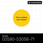 Units: Toyota, 00590-53056-71 Axle (load Wheel, Ungreaseable). Fixed Price $141.47.