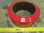 03-425000-051 Permathane Red Smooth Press-on Forklift Tire 16-1/4X7X11-1/4" New. Fixed Price $60.49.