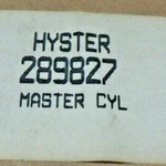 Genuine Hyster 289827 Master Cylinder H60E H70E H80E. Fixed Price $50.00.