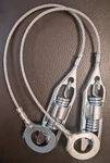 Toyota Brake Adjuster Cable #47470-33060-71 Set (1 Pair) Forklift. Fixed Price $35.00.