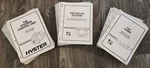 Huge Lot Of 90 Hyster Forklift/equipment Manuals. Fixed Price $950.00.