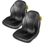 Vevor Tractor Seat High Back Mower Black Vinyl Forklift Drain Hole Pair. Fixed Price $205.99.