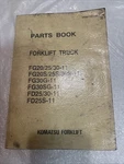 Komatsu FG20-11 FG25-11 FG30-11 FG20S-11 FG25S-11 FG30S-11 FD25S-11 Parts Manual. Fixed Price $64.99.