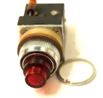 Clark 100M-J4112A 120VAC Illuminated Pushbutton Control Panels Switch Red. Fixed Price $24.95.