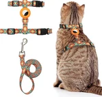 Cat Harness And Leash Escape Proof For Walking Travel Outdoor Adjustable. Fixed Price $15.38.