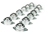 1" Roller Ball Transfer Bearings, 1,320 Lbs Total Load-bearing Capacity (set .... Fixed Price $91.27.