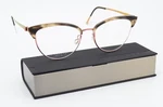 Lindberg Glasses Frame 9831 50-17 135 T409 Col. P70 Strip Titanium Cat-eye. Fixed Price $388.68.