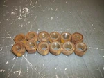 Caterpillar V60B Forklift Lug Nut Rear Steer Wheels Set Of 12. Fixed Price $30.00.