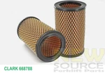 1804009 668788 783407 Clark Air Filter 4G63 Perkins Continental FA039. Fixed Price $6.40.