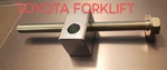 Toyota Forklift Fan Belt Adjuster Kit (2PZ) Slider,bolt 16385-76001-71. Fixed Price $34.50.