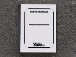 Yale Forklift NR040DANS24TE091 Parts Catalog Manual. Fixed Price $106.23.