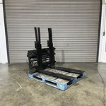 Rightline Forklift Side Shift Attachment 42" Forks, 5,500 Lb Hydraulic Unit. Fixed Price $2928.00.