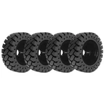 10-16.5 Sentry Skidsteer Solid Tire And Wheel (30X10-16) X4 Quantity. Fixed Price $5624.04.