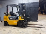 Caterpillar GP25 5,000LBS Pneumatic Tire Lp Forklift 3 Stage Mast & Side Shift. Fixed Price $14500.00.