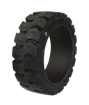 (qty 2) Forklift Tire - 18X6X12.125 Traction Press Black. Fixed Price $524.99.