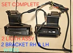 Toyota Forklift 9099-U2355-71 Red Pedestrian Zone Light W/bracket & Wires Oem. Fixed Price $390.00.