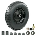 4.80/4.00-8" Pneumatic Tire And Wheel ASSY,2PR (air Filled)- 5/8"OR 3/4" Powd.... Fixed Price $50.94.