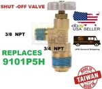 9101P5H Rego Replaces Shut Off Valve 3/4 Forklift Tank Lpg Gas Propane. Fixed Price $18.50.