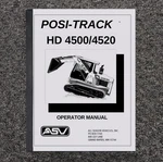 Asv Posi-track HD4500 HD4520 Skid Steer Loader Operator Owner Maintenance Manual. Fixed Price $153.82.