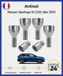 Farad Starlock Wheel Bolt Nissan Qashqai 3 (J12) From 2021, 4 Pieces. Fixed Price $57.69.
