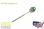 67470-16600-71 Hydraulic Gauge Oil Level Dipstick Toyota Forklifts 8 Series. Fixed Price $89.00.