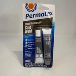 Permatex 14600 - Cold Weld Part Epoxy 2OZ (1OZ Resin & Hardener Tubes). Fixed Price $7.55.