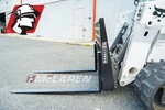 Forklift Forks With Standard Frame 1.38"X4"X48" Class 2A 4,400 Lbs Capacity. Fixed Price $899.00.