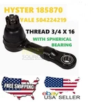 185870 Hyster Tie Rod End. Fixed Price $73.00.