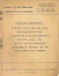 TM5-9521 Crane Shovel Link Belt HC-70 Repair Maintenance Operators Book Us Army. Fixed Price $20.43.