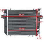 Aluminum Radiator Fit 12-UP Doosan Daewoo Forklift 2209-006 440211-00010. Fixed Price $259.00.